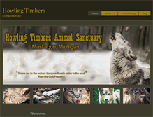 Tablet Screenshot of howlingtimbers.org